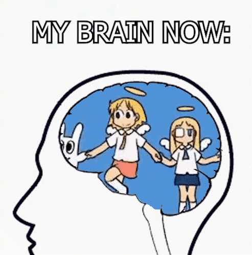 Boy and Girl Holding Hands in Brain with My Brain Now