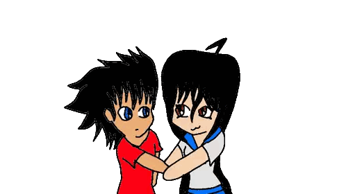 Boy and Girl Holding Hands