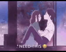 Boy and Girl Kissing
