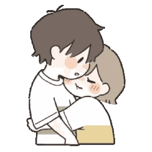 Boy and Girl Kissing With Heart