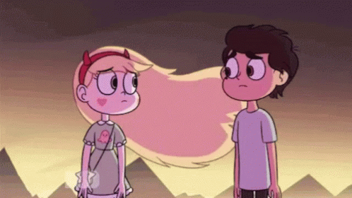 Boy And Girl Looking At Each Other GIF