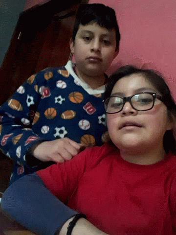 Boy and Girl Lying Next to Each Other