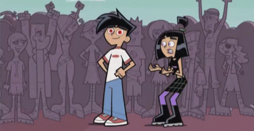 Boy and Girl Standing Together