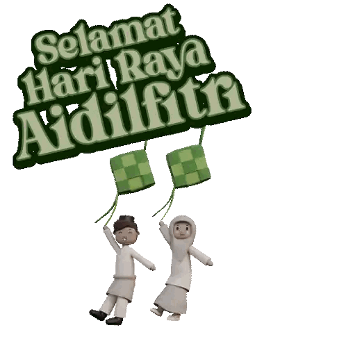 Boy and Girl With Kites Raya