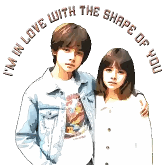 Boy and Girl With Shape of You