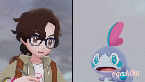 Boy and Lizard Named Geck Om