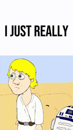 Boy And Robot Saying I Just Really GIF