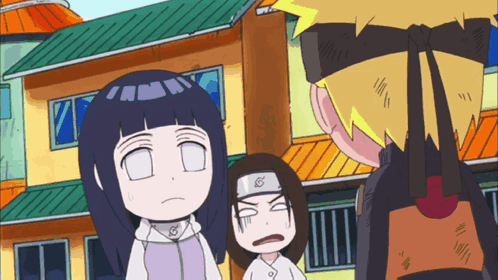 Boy and Two Girls One with L Headband