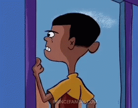 Boy Anime Character Looking Out The Window GIF