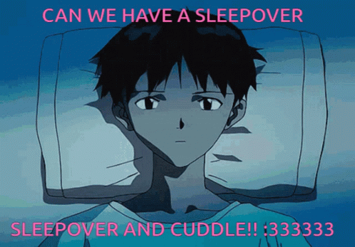 Boy Asking for Sleepover and Cuddle