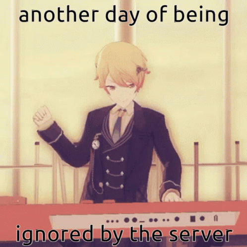 Boy Being Ignored by Server