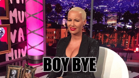 Boy Bye Annoyed Amber Rose GIF