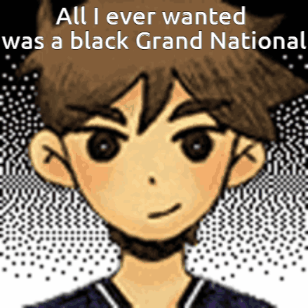 Boy Cartoon With All I Ever Wanted Was a Black Grand Nation