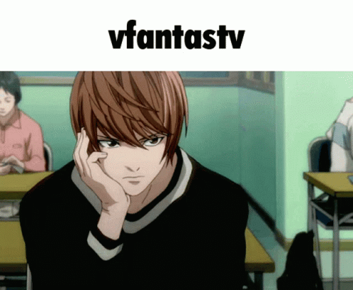 Boy Covering Face With Vfantastv Above GIF