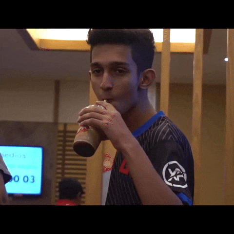 Boy Happy Sip Chocolate Milkshake GIF