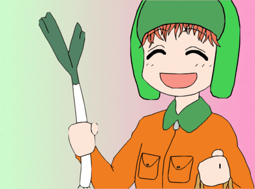 Boy Holding Green And White Object GIF