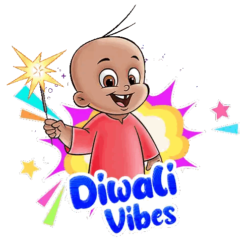 Boy Holding Sparkler Diwali Vibes