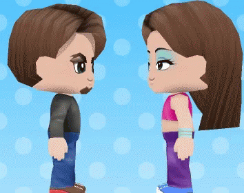 Boy Hug Emoji Girl From Back GIF