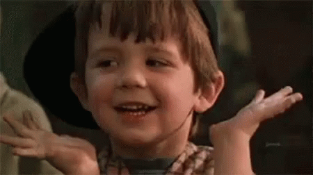 Boy In Cowboy Hat Making Funny Face GIF