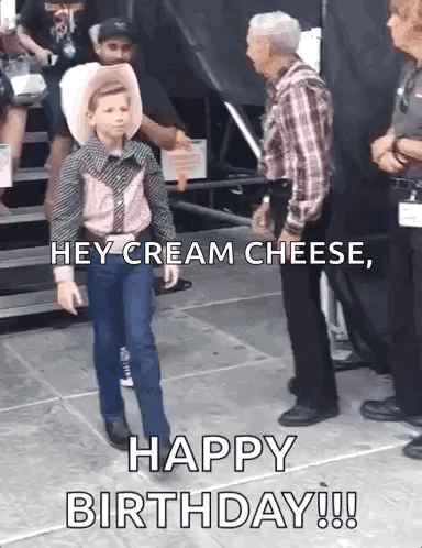 Boy in Cowboy Outfit on Stage