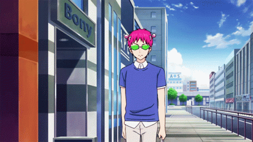 Boy in Green Sunglasses at Bony Store