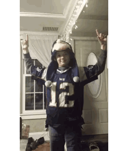 Boy in Jersey Number 12