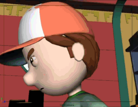 Boy in Orange Hat