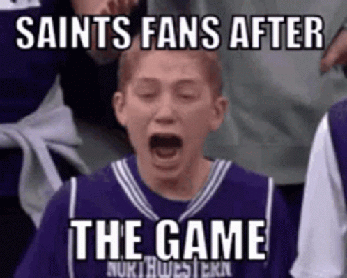 Boy In Purple Basketball Jersey Screaming In Crowd GIF