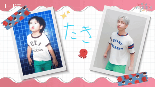 Boy in Saint Laurent Shirt Standing Next to Another Boy