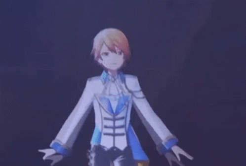 Boy in White and Blue Suit Dancing on Stage