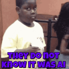 Boy in White Shirt Says They Do Not Know It Was AI