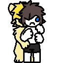 Boy in Yellow Hoodie and Black Shorts