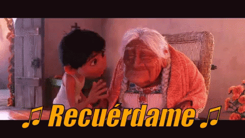 Boy Kissing Elderly Woman Recuerdame