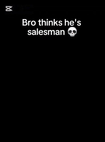Boy Making Funny Face Bro Thinks He's Salesman