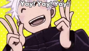 Boy Making Peace Sign GIF