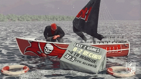 Boy Removes Water Inside Skiff GIF