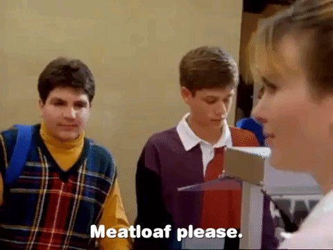 Boy Requesting For Meatloaf GIF