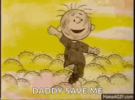 Boy Running In Field Saying Daddy Save Me GIF
