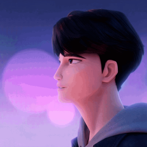 Boy's Face Close Up