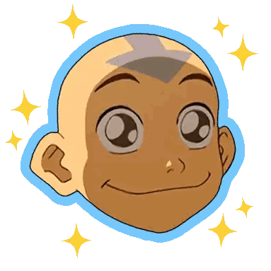 Boy's Smiling Cartoon Head