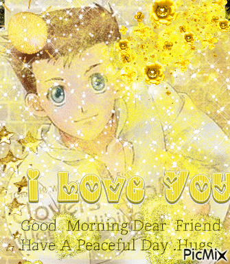 Boy Saying I Love You