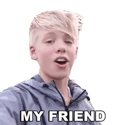 Boy Saying My Friend