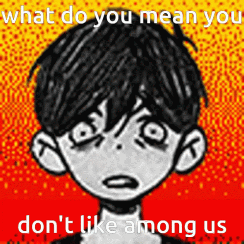 Boy Saying What Do You Mean You Don't Like Among Us