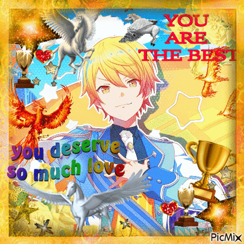 Boy Saying You Are the Best