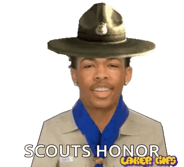 Boy Scout Saying Scouts Honor Laker Gifs