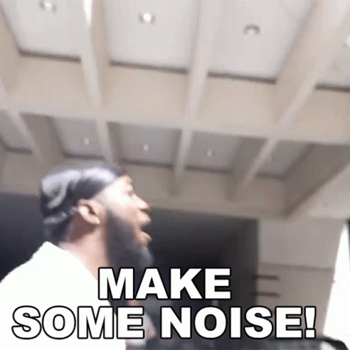 Boy Screaming Make It Some Noise GIF