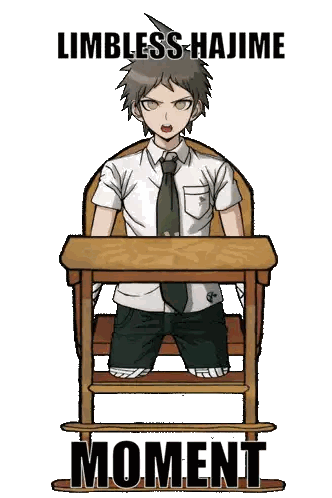 Boy Sitting At Desk Limbless Hajime