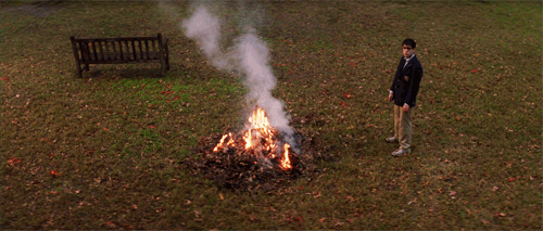 Boy Started A Fire With Tornado Smoke GIF