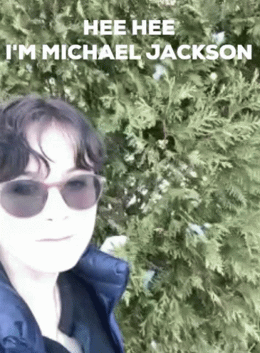 Boy Sunglasses Hee Hee I'm Michael Jackson