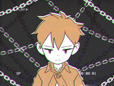 Boy Surrounded by Chains at Time 00 00 01